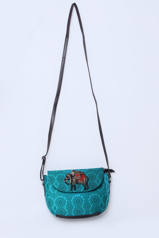 Messenger Bag Gaj Aqua