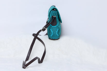 Messenger Bag Gaj Aqua