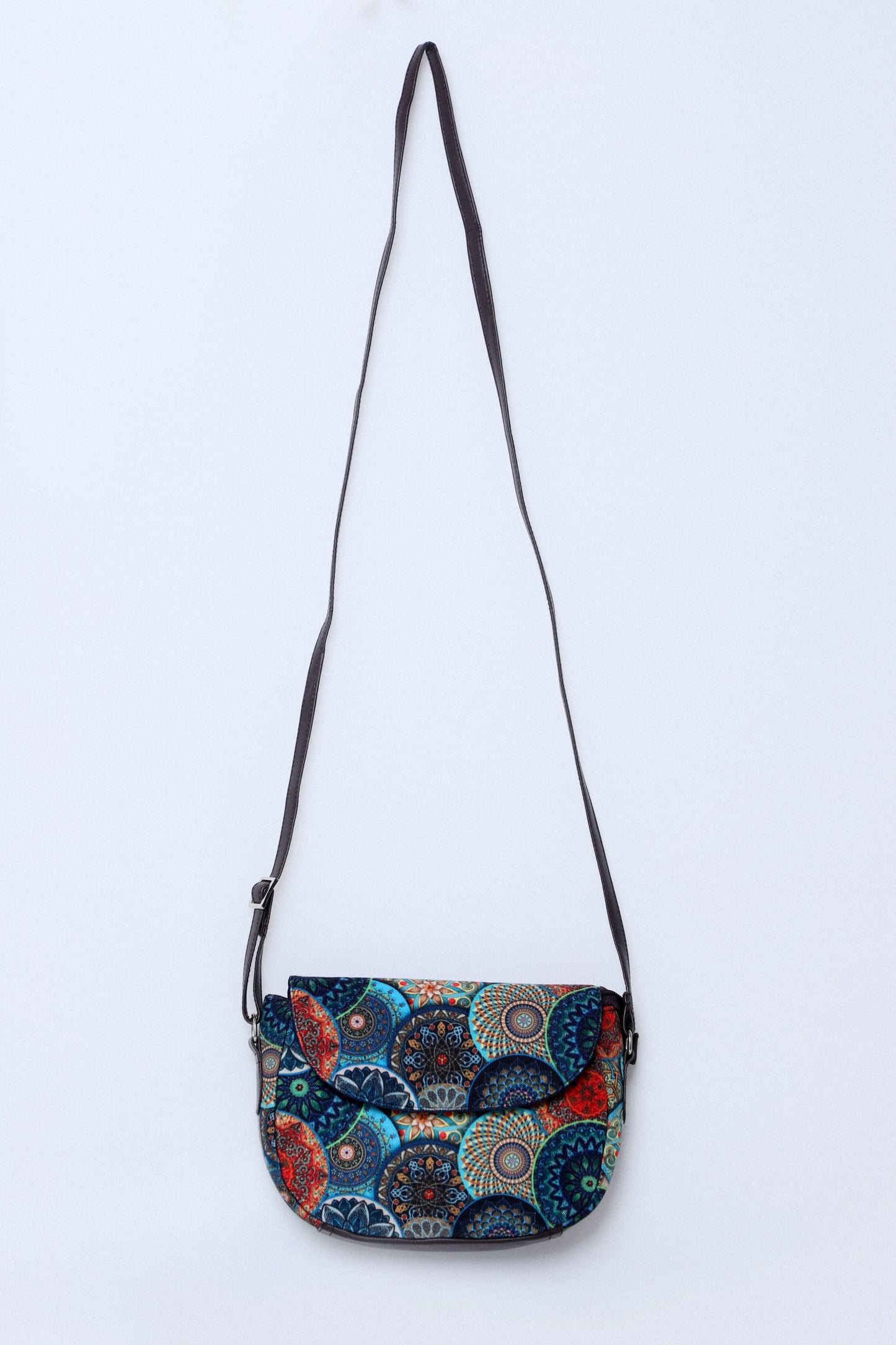 Messenger Bag Mandala Blue