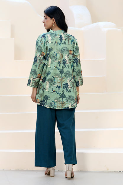 Mezo Dora Set Aqua Peacock