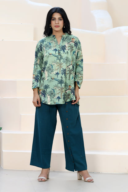 Mezo Dora Set Aqua Peacock