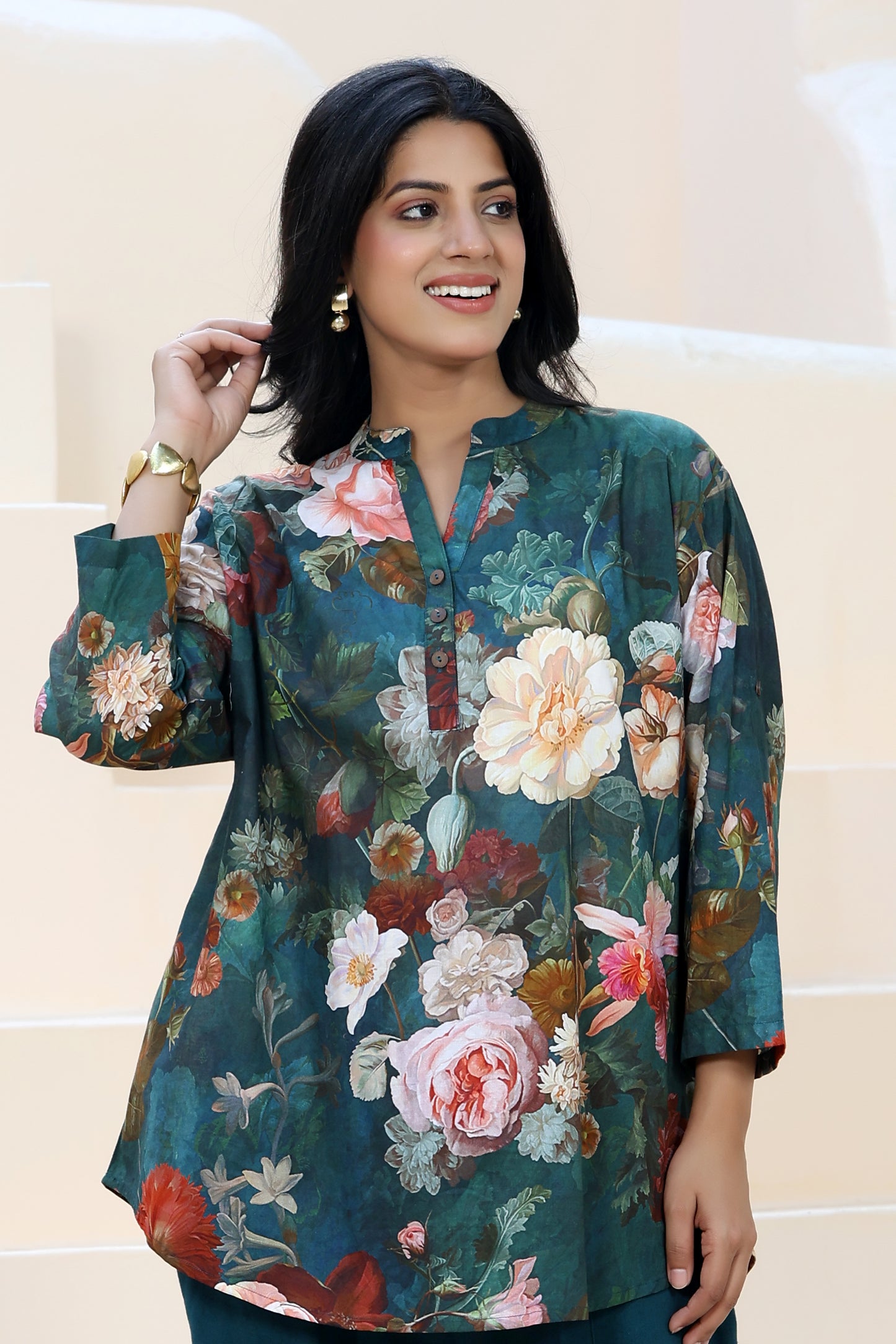 Mezo Dora Set Green Floral