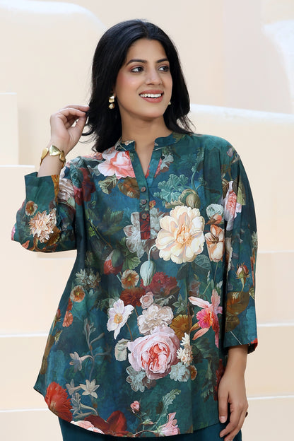 Mezo Dora Set Green Floral