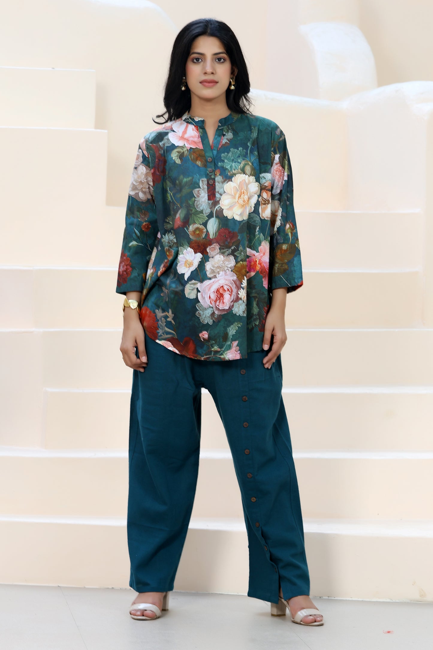 Mezo Dora Set Green Floral