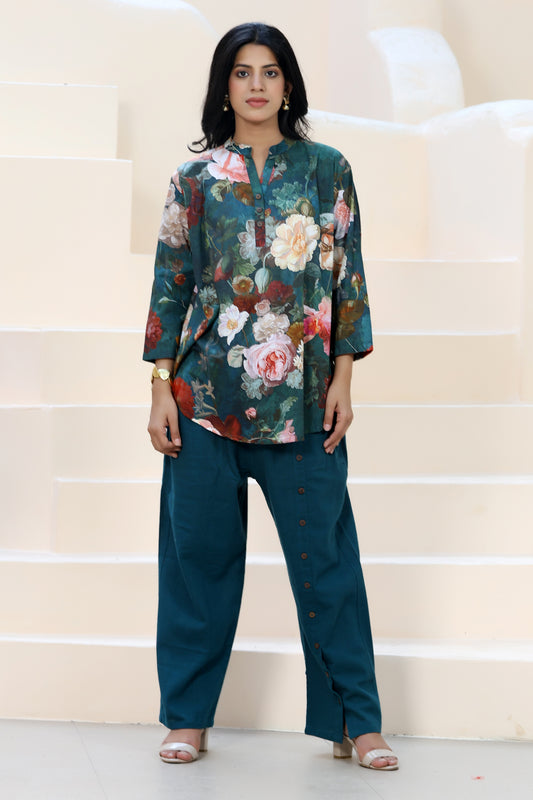 Mezo Dora Set Green Floral