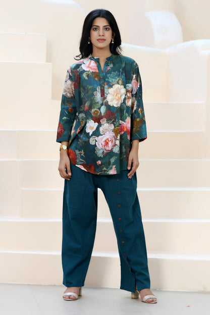 Mezo Dora Set Green Floral