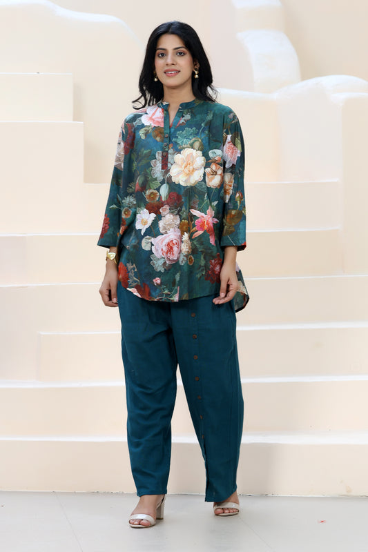 Mezo Dora Set Green Floral