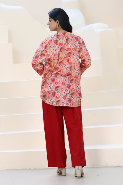 Mezo Dora Set Peach Floral