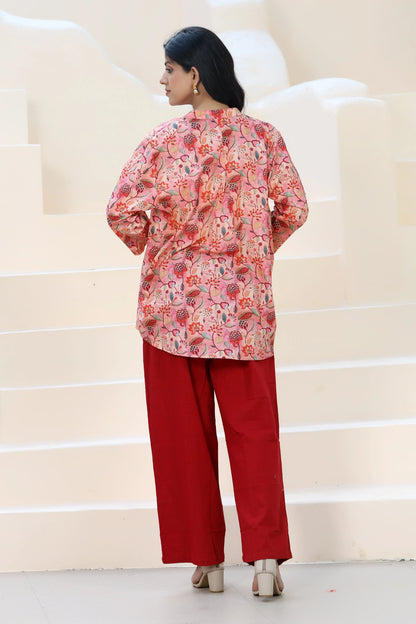 Mezo Dora Set Peach Floral