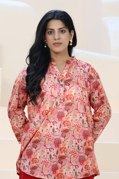 Mezo Dora Set Peach Floral