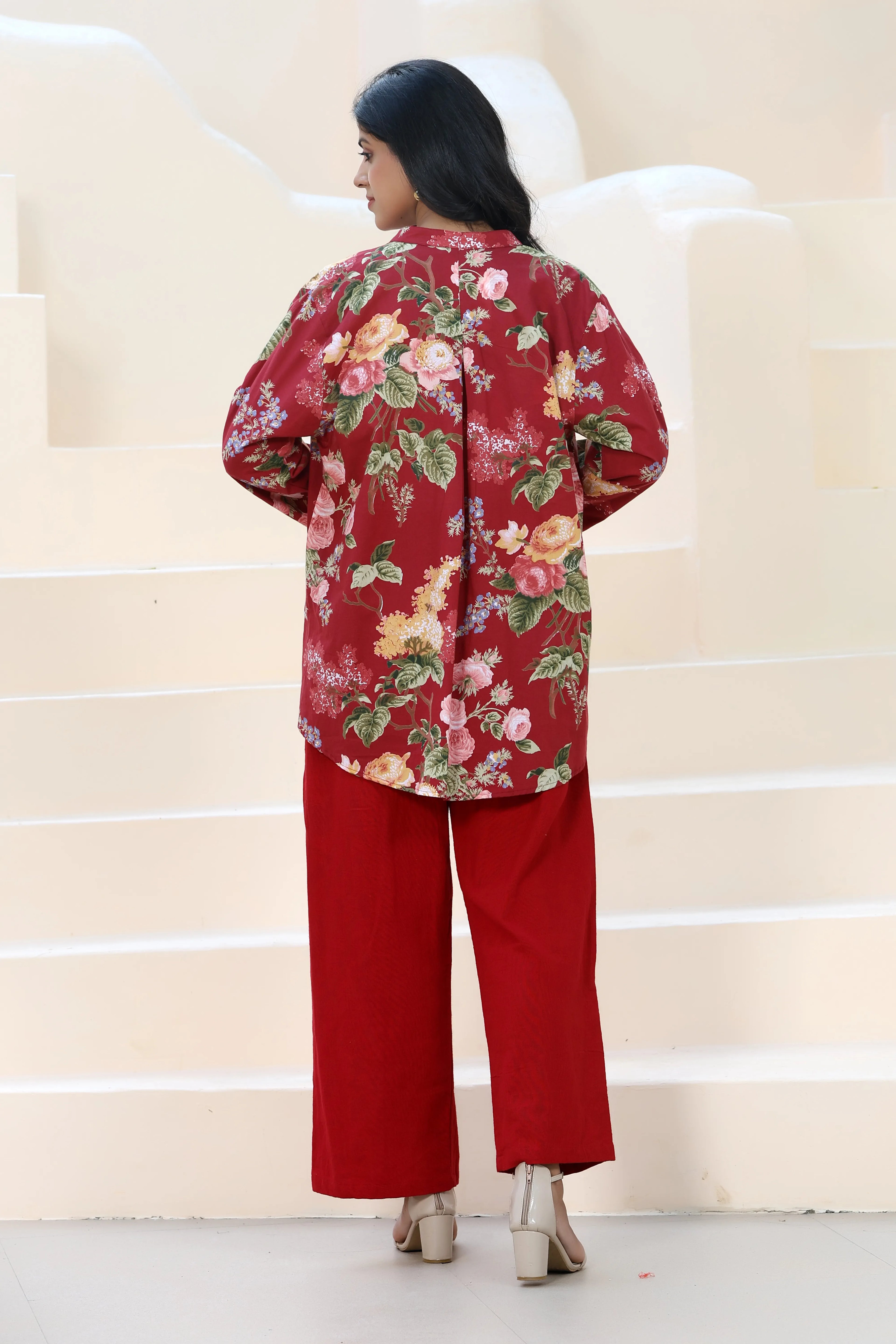 Mezo Dora Set Red Floral