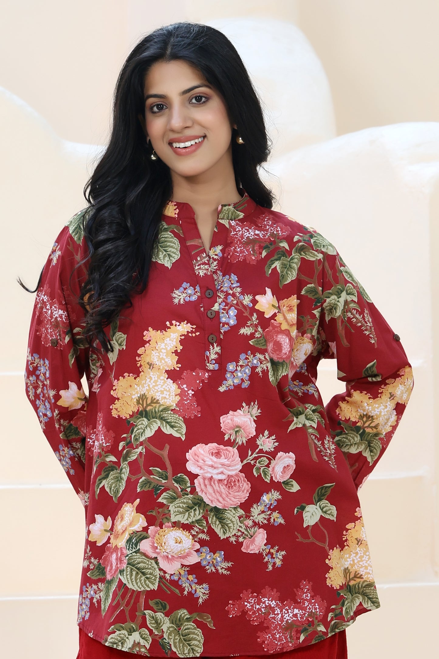 Mezo Dora Set Red Floral