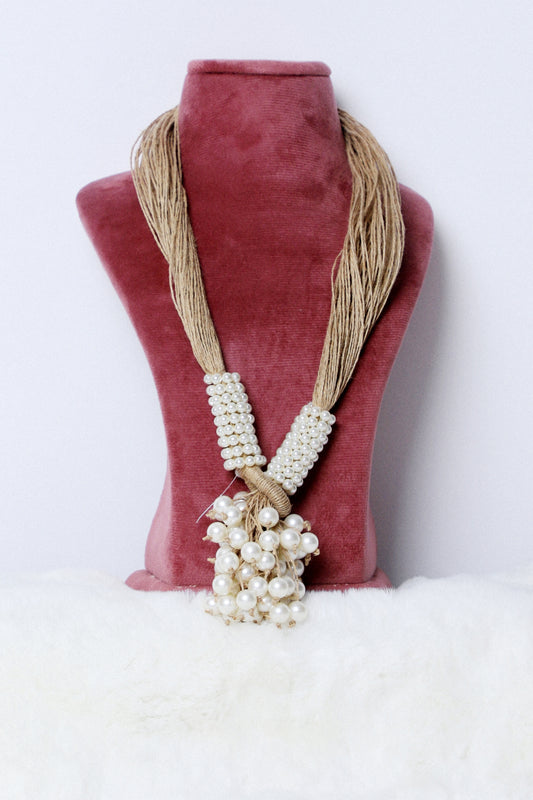 Necklace Pearl Angoori Natural
