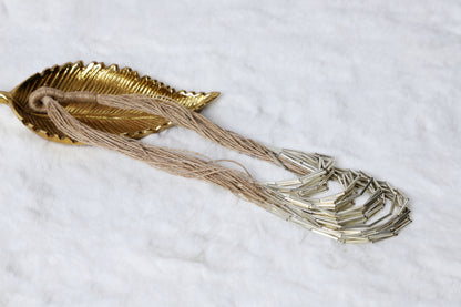 Necklace Silver Pipe