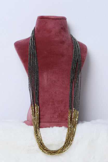 Necklace Tribal Trail Grey