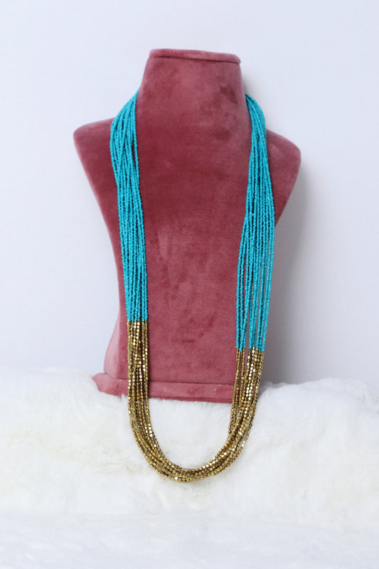 Necklace Tribal Trail Turquoise