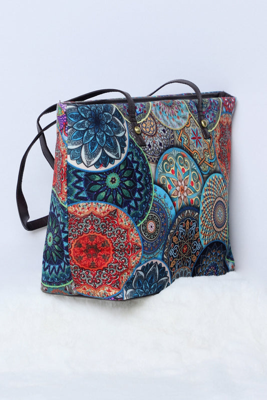 Shopper Mandala Blue