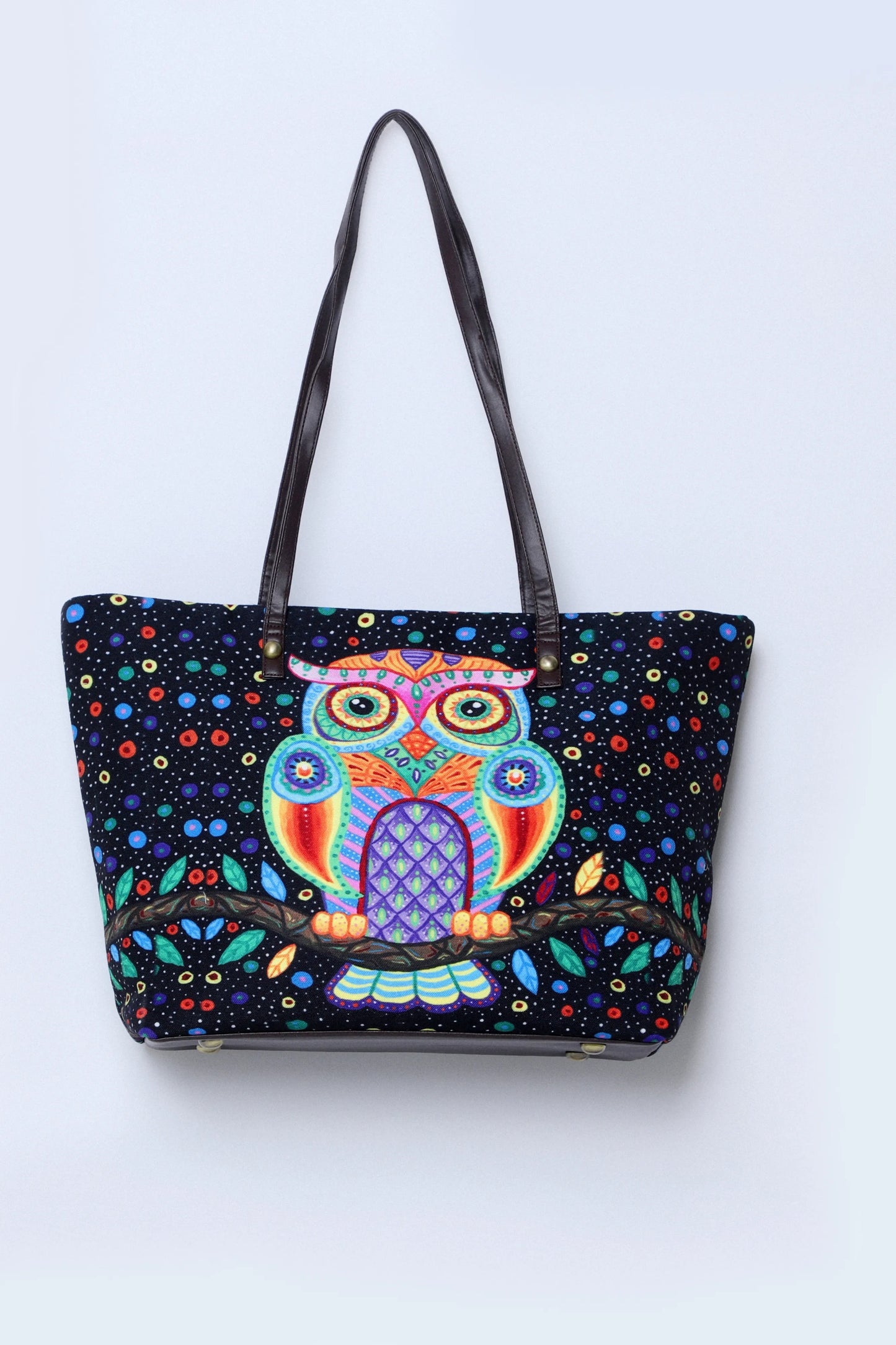 Shopper Single Black Owl