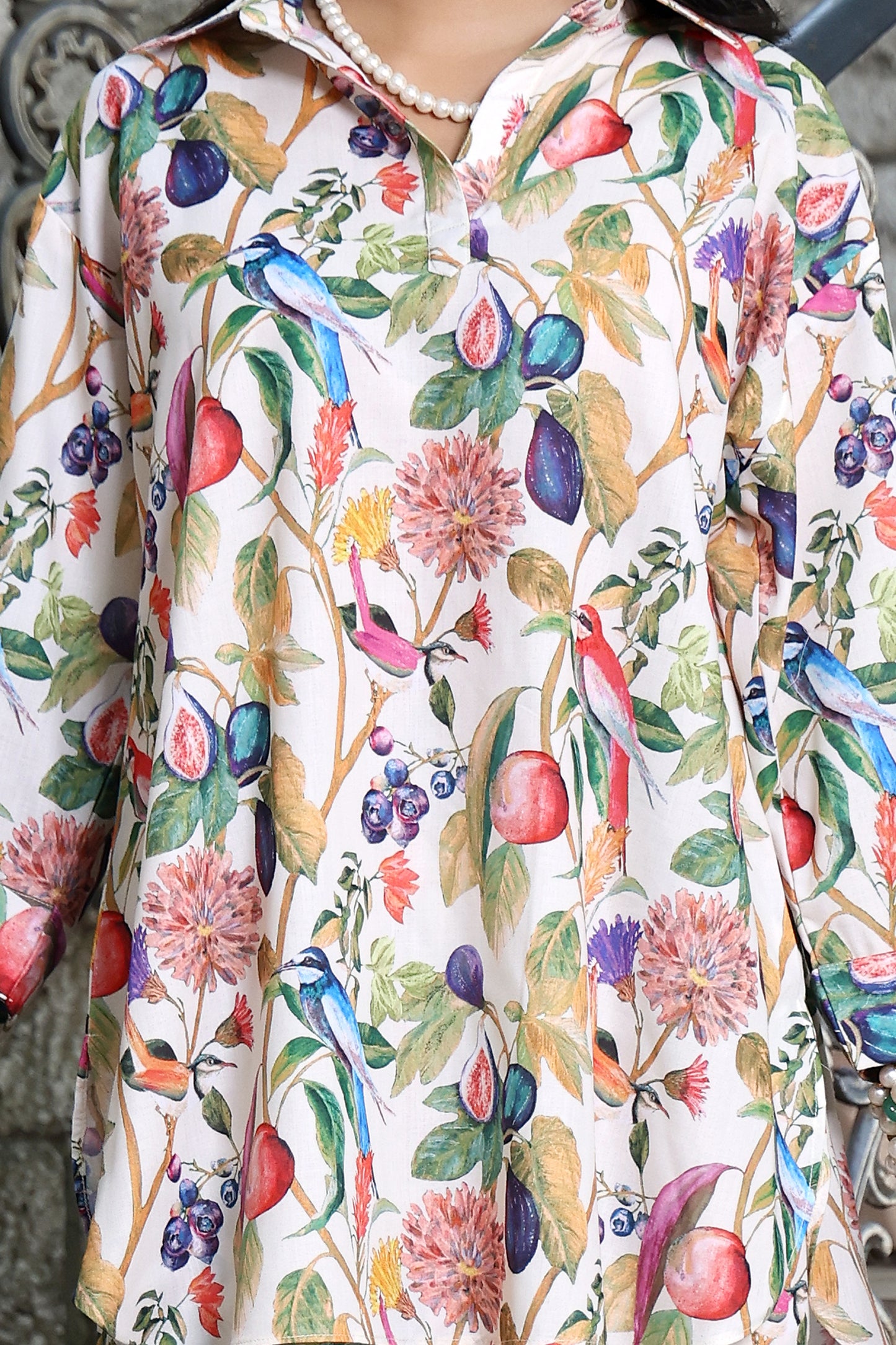 Signature Co-ord Set Fig Cream