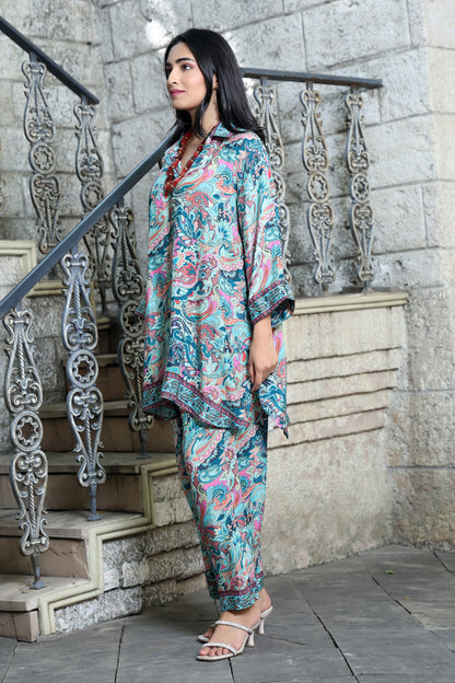 Signature Co-ord Set Aqua