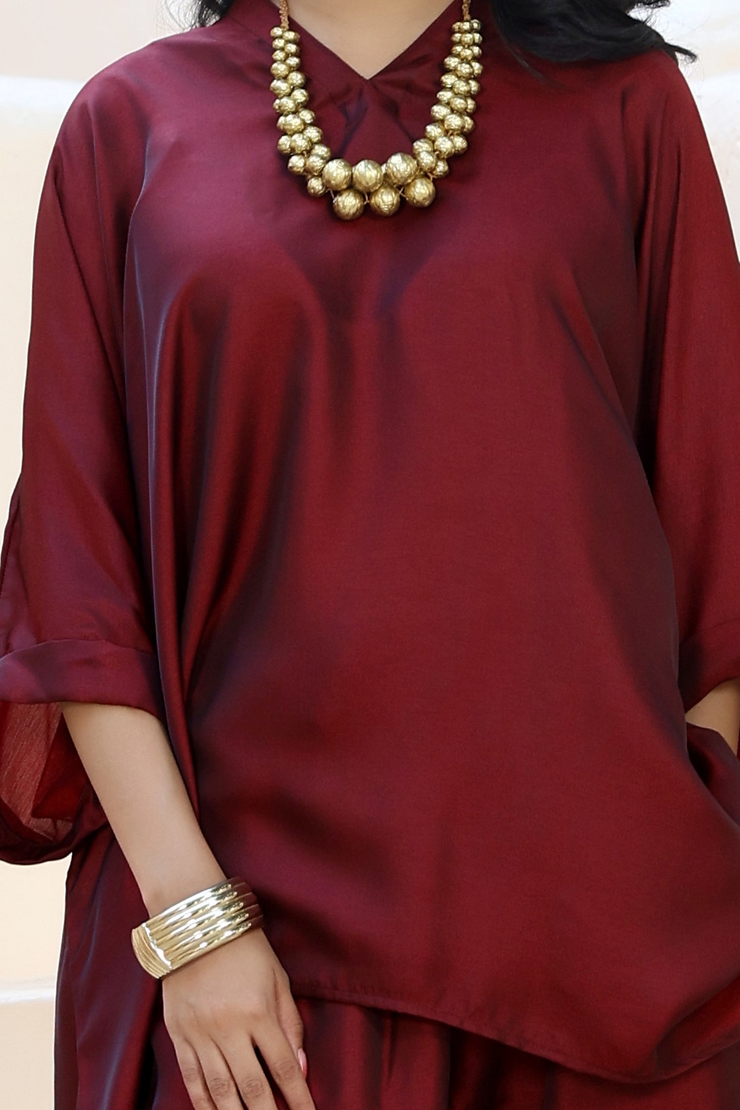 Summer Cool Set Maroon