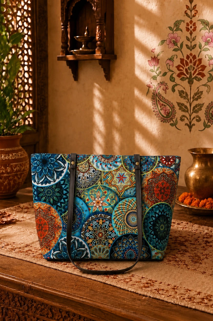 Shopper Mandala Blue