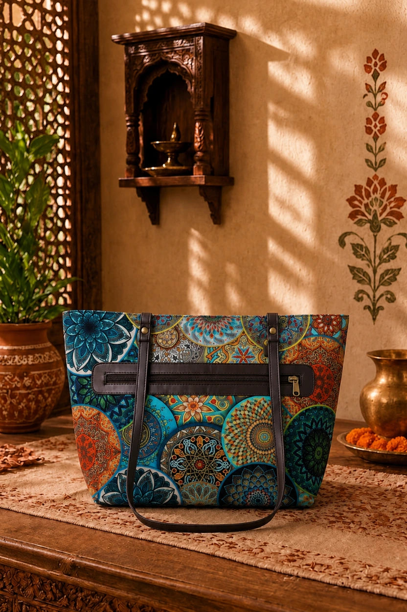 Shopper Mandala Blue