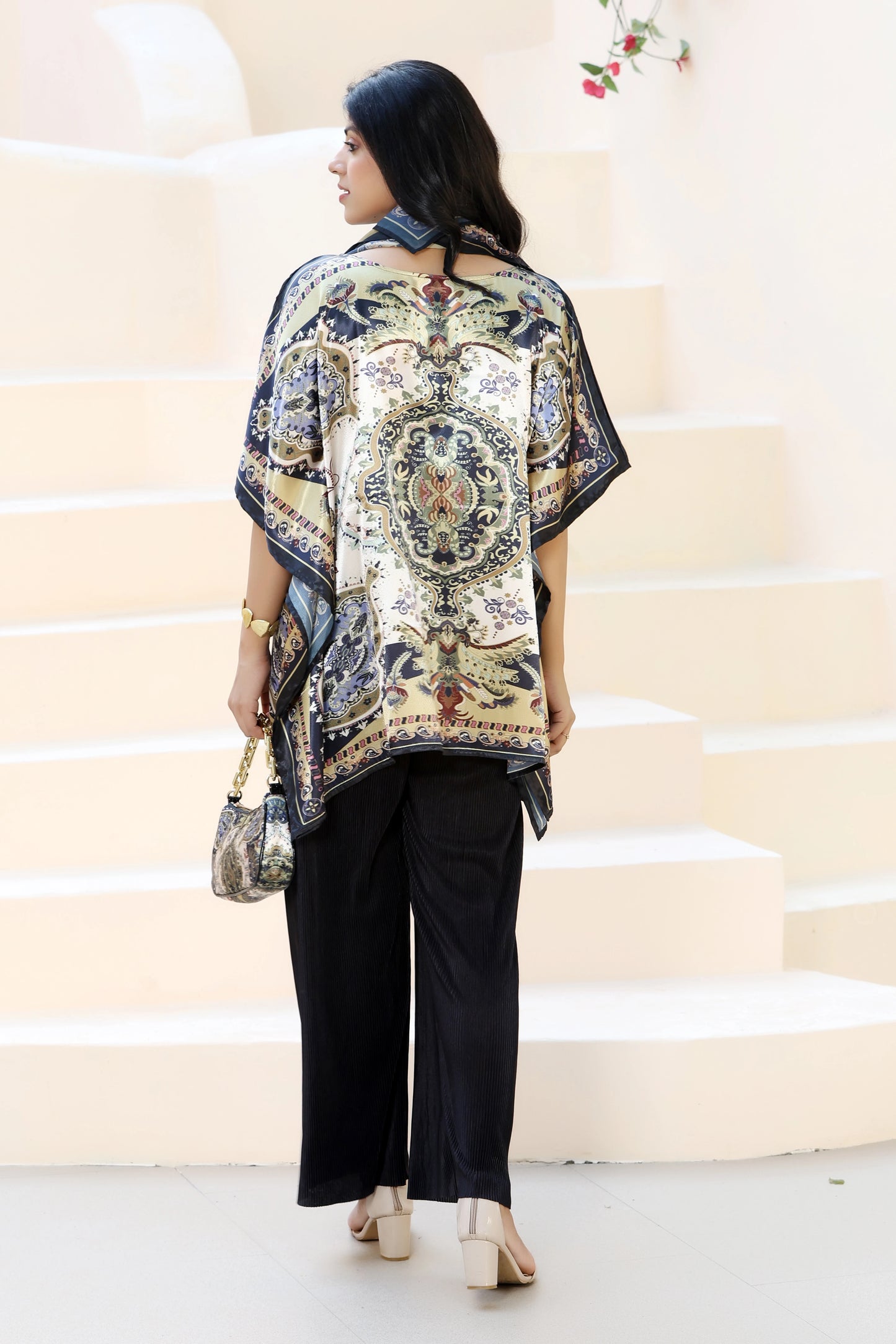 Tunic Top Dubai Print