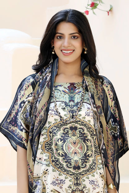 Tunic Top Dubai Print