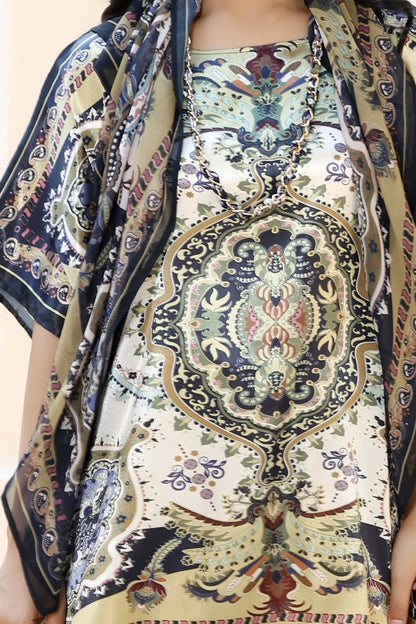 Tunic Top Dubai Print