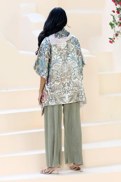 Tunic Top William Morris Cream