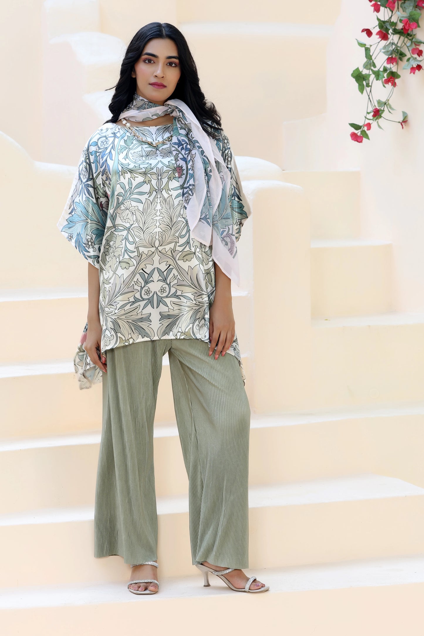 Tunic Top William Morris Cream