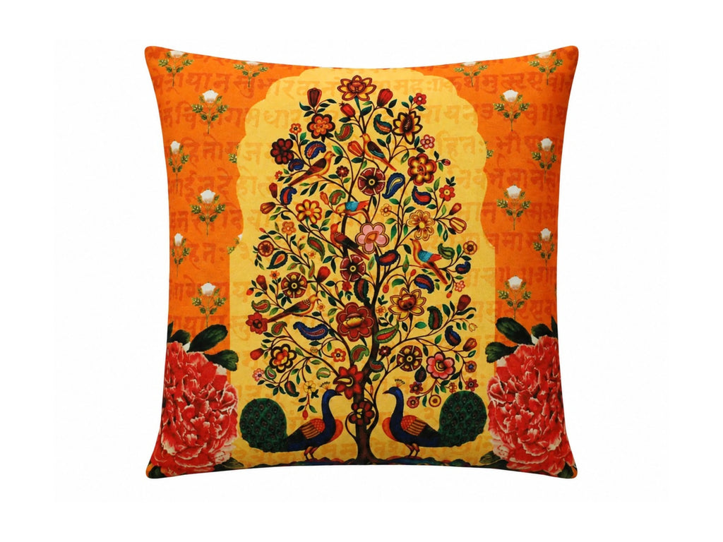 Cushion Covers Tree of Life Orange