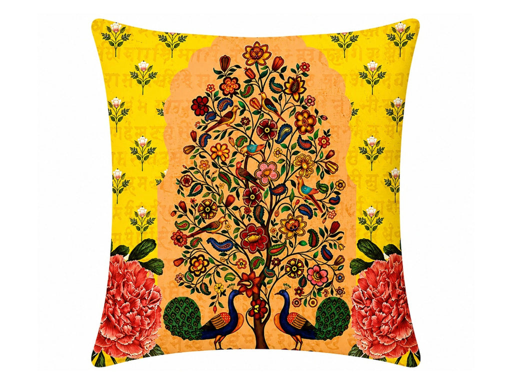 Cushion Covers Tree of Life Yellow