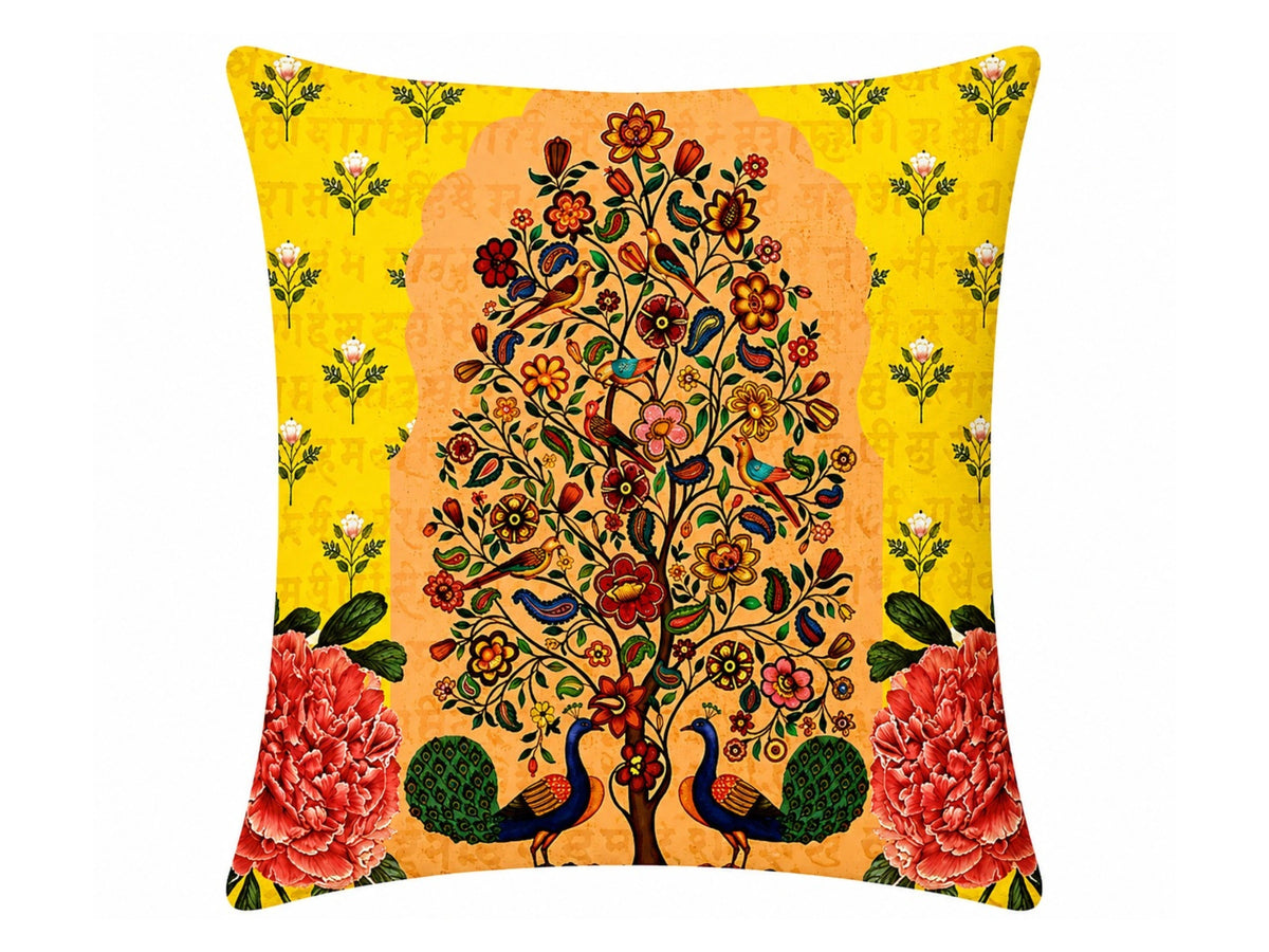 Cushion Covers Tree of Life Yellow
