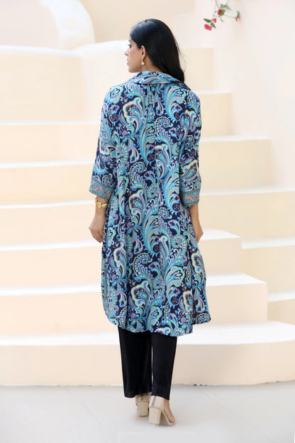 Wingit Shirt Dark Blue