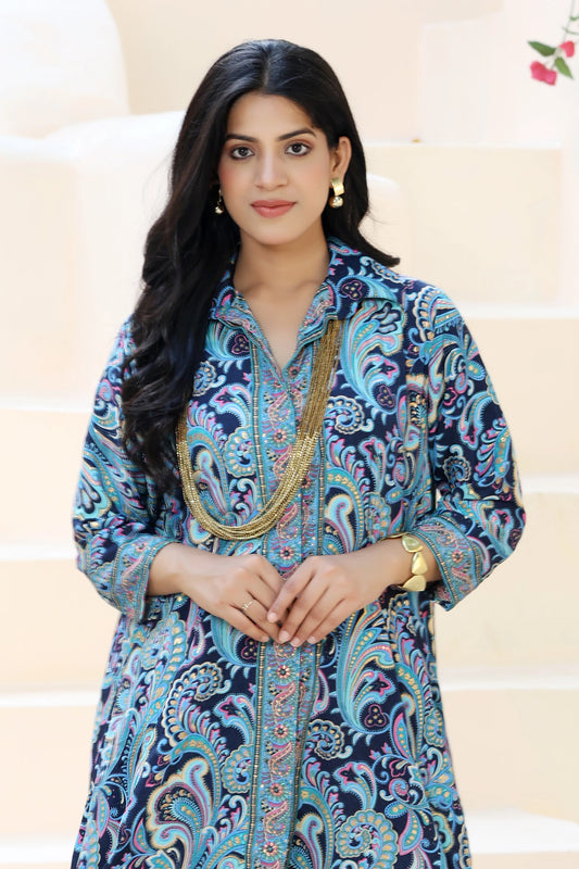 Wingit Shirt Dark Blue