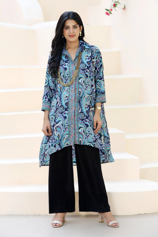 Wingit Shirt Dark Blue