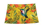 Canvas Placemat (Palm Bird Yellow)