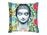 Cushion Cover, Square (Buddha - Blue)