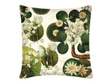 Cushion Cover, Square (Lotus Pond - White)