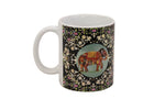 Mug, Large (Oriental Elephant - Black)