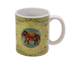 Mug, Large (Oriental Elephant - Lime)