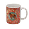 Mug, Large (Oriental Elephant - Peach)