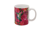 Mug, Large (Palm Bird - Pink)