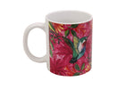 Mug, Large (Palm Bird - Pink)